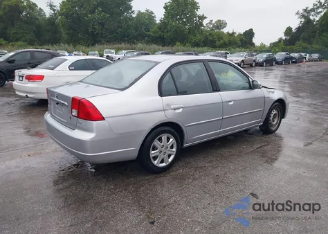 2003 Honda Civic Ex из США, поврежденный, VIN 2HGES26723H552245